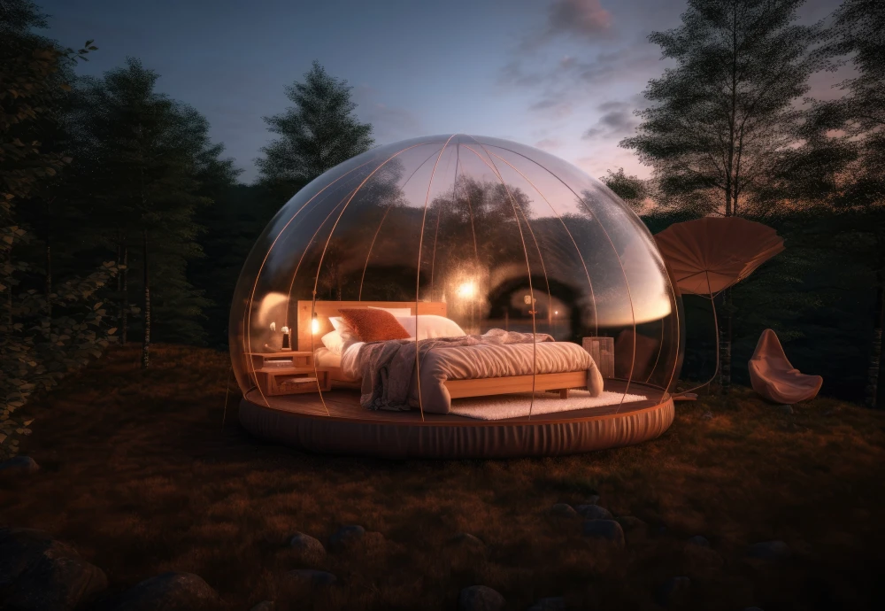 bubble winter tent